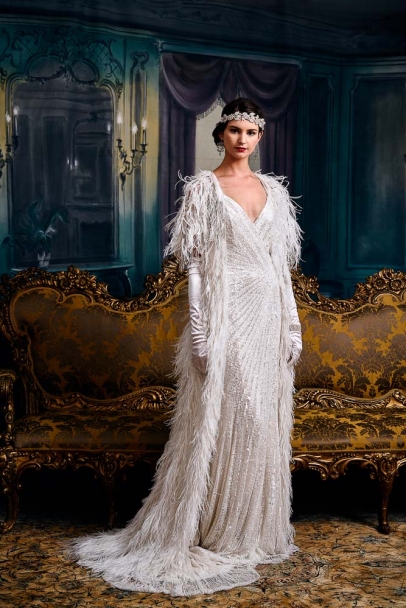 Eponine dress and Tootie floor length coat